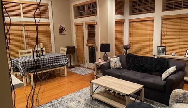 Spacious Corner Condo with Balcony in Saratoga Springs NY 2 miles from track.