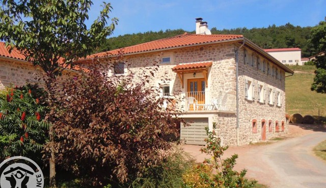 Spacious Cottage 6 Bedrooms with Fireplace, Pets Allowed, Countryside Lyon-Roanne