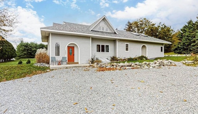 Spacious country home with water views - near beach & Acadia National Park
