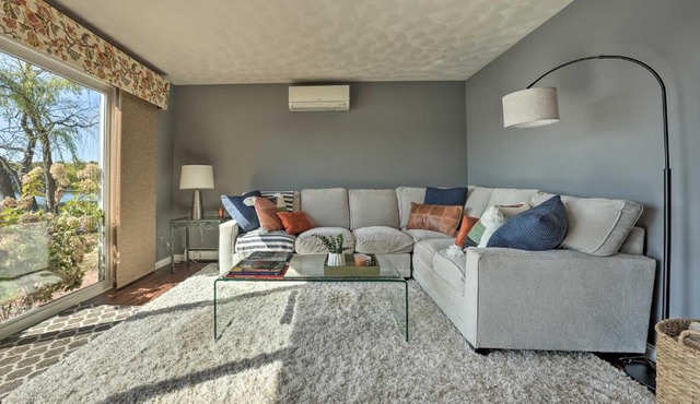 Spacious Delton Home with Fire Pit and Lake Views