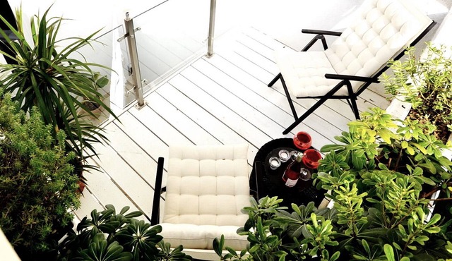 Spacious designer apartment + studio