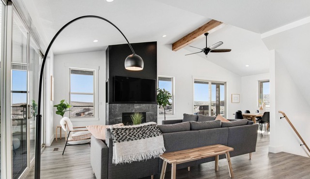 Spacious, Dog-Friendly Home with Shared Pool, WiFi, Huge Deck, & Gas Fireplace