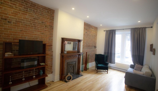 Spacious Downtown Montreal Apt-4BR/2BA, Free Wifi, Washer/dryer
