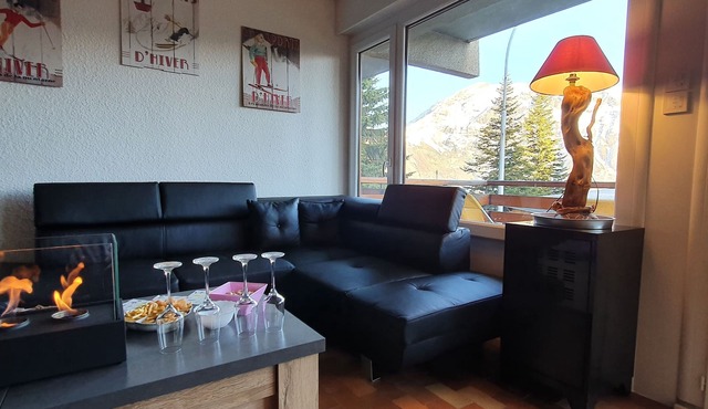 Spacious F3 South facing, Resort Center, Quiet, Terrace and Covered Parking