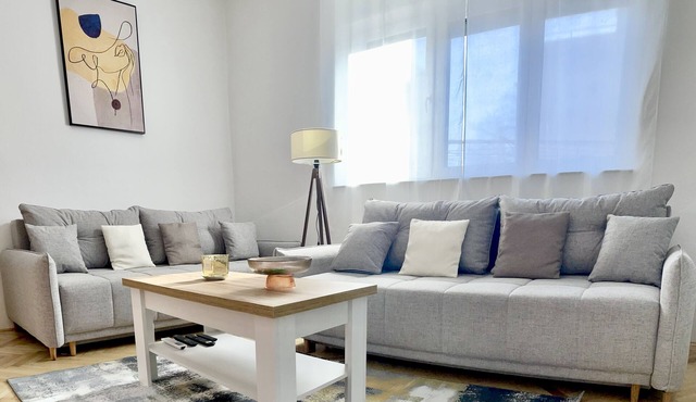 Spacious family home with large patio for chill & grill - Apartment Noel Knin