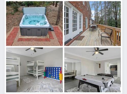 Spacious Family Oasis with Hot Tub & Game Tables