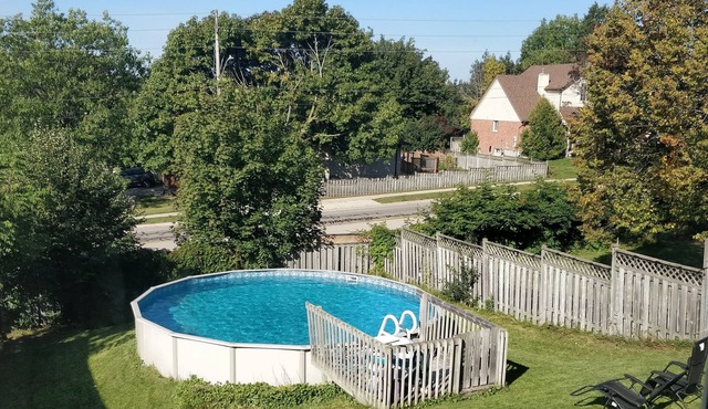 Spacious family oasis with pool & sauna. Pet-friendly!
