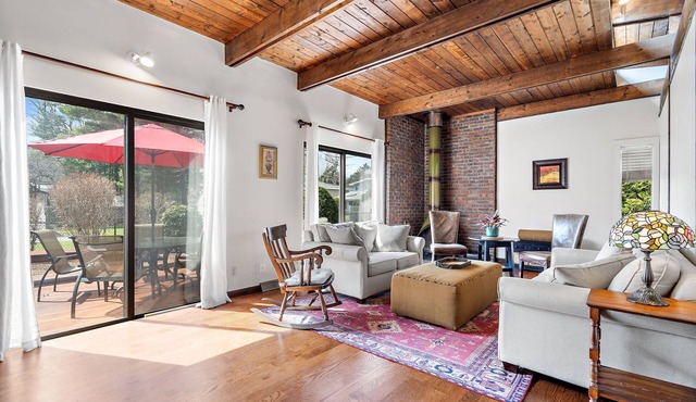 Spacious Family Retreat Near Boston with AC, Patio, 2-Car Garage + Pet Friendly!