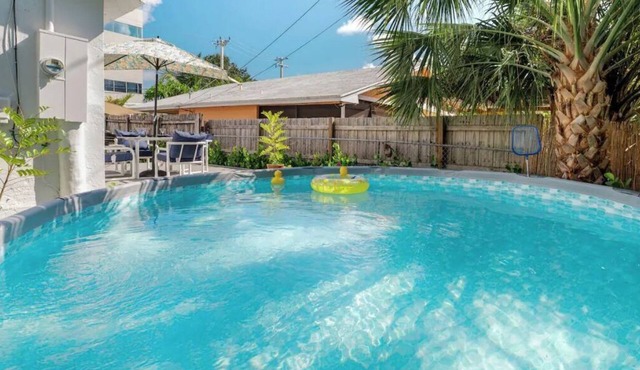 Spacious Family Getaway w/Pool, 5 Min to Beach, Dining & Shops!