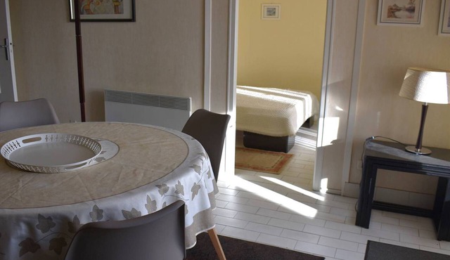 Spacious 3-room apartment in Font-Romeu, 6 guests, balcony with Pyrenees view