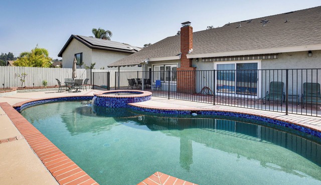 Spacious Getaway w/Pool & Spa in La Mesa!