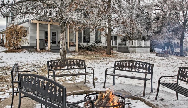 Spacious Gifford Retreat with Scenic Farmland Views