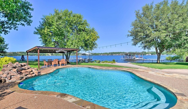 Spacious Granbury Home w/Lakefront Outdoor Oasis!