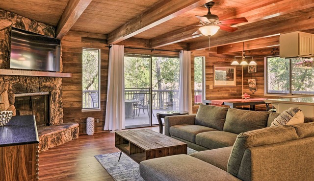 Spacious Groveland Cabin w/Wraparound Deck!