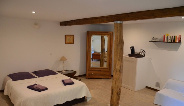 Spacious guest house in a typical village of the Alpes de Haute Provence.