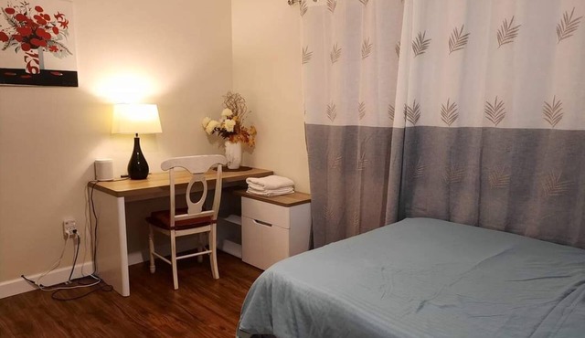 Spacious guest room in a 3/1.5 friendly house near downtown