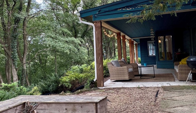 Spacious Hillside Home Overlooking Private Woods