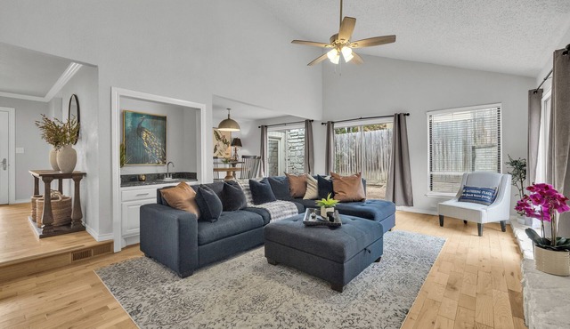 Spacious Hilltop Retreat in Upscale Cul-de-Sac Neighborhood