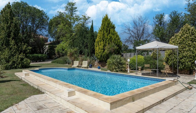 Spacious holiday home with private pool and park