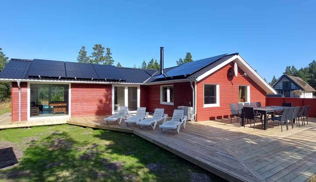 Spacious holiday home with spa forest