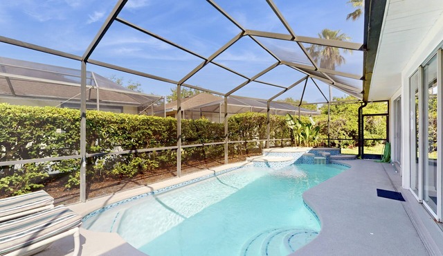 Spacious home 6 miles from disney, private pool and game room