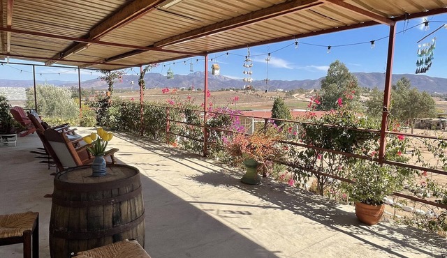 Spacious home in the heart of Valle de Guadalupe.