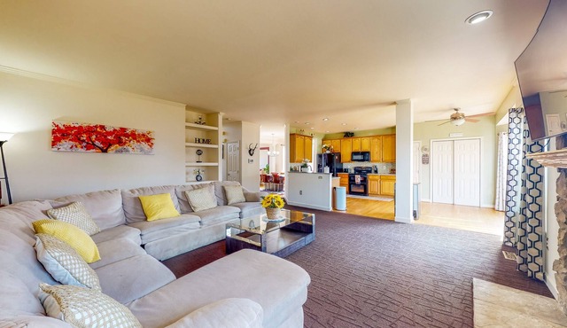 Spacious home w/ enclosed yard & playground
