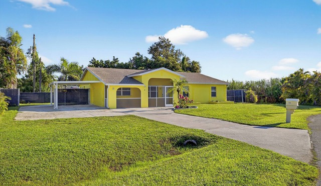 Spacious home with 7 beds, home gym, office with oversized backyard.