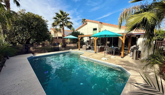 Spacious home with great outdoor space & heated pool