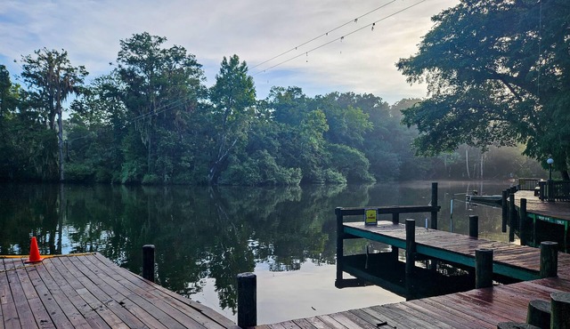 Spacious home with private yard, 2 kitchens, close to springs