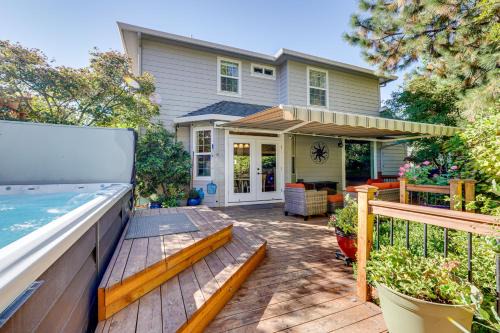 Spacious Home with Swim Spa and Deck in Medford!
