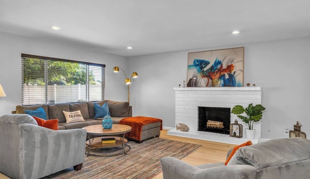Spacious Home with Gazebo, Lounge Near Lake Balboa