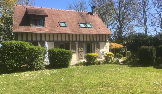 Spacious house between sea and countryside with terrace and garden in Villers-sur-Mer