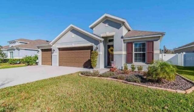 Spacious house in Wesley Chapel/Sleeps 10/fenced yard