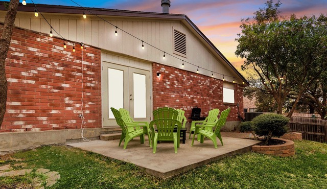 Spacious house w/Gameroom/BBQ/Firepit Next SeaWorld & Lackland AFB