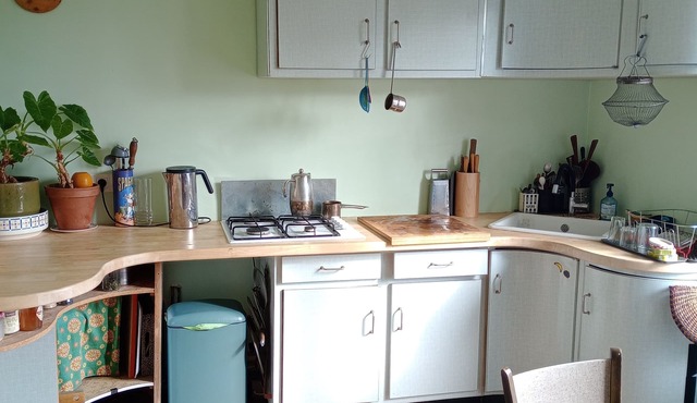 Spacious house with lush garden, 10 minutes' walk from town center.