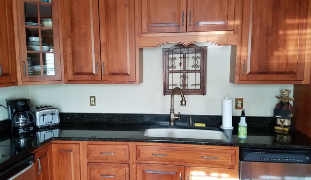 Spacious in-law suite with kitchen and private entrance