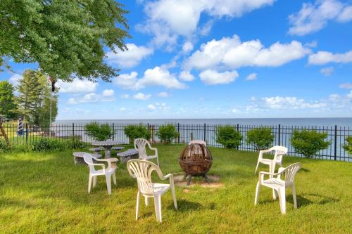 Spacious Lakefront Home with Fenced Yard and Sauna