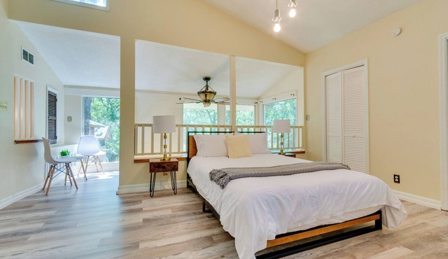 Spacious Little Rock Home w/Yard & Game Room