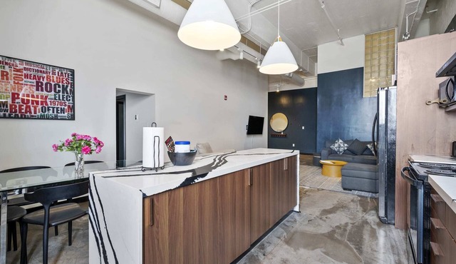 Spacious Loft 2 bedroom in N Oakland 400, sleeps 8