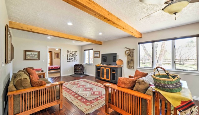 Spacious Mancos Home w/Furnished Deck & Yard!