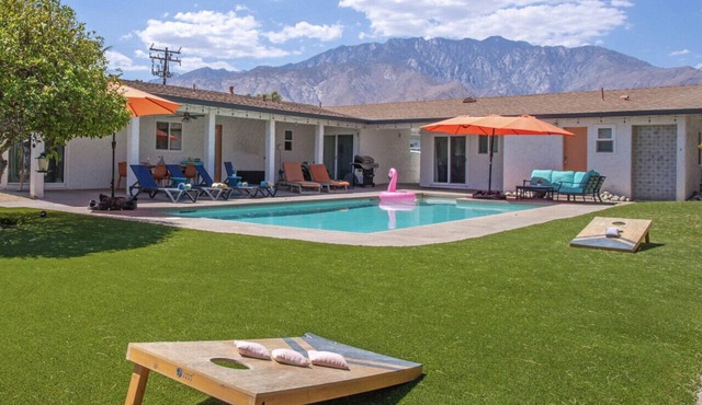Spacious Mid-Century Style Oasis with Casita