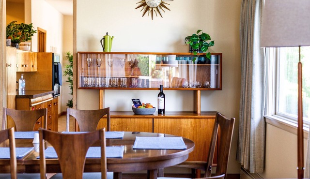 Spacious mid-century campus hangout