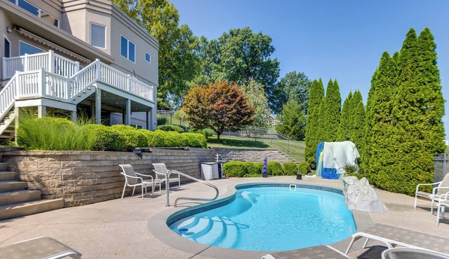 Spacious Missouri Retreat w/Pool, Gym & Game Room