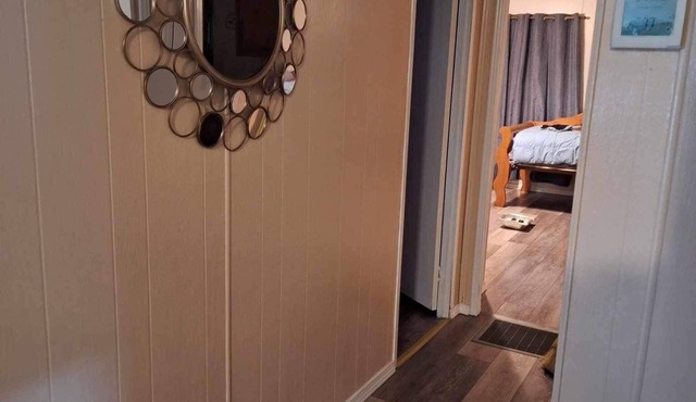 Spacious mobile home with 2 bedrooms, 2 bath to enjoy your stay.
