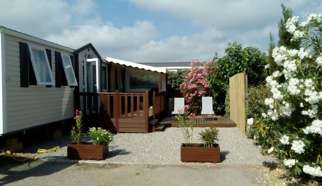 SPACIOUS MOBILHOME 3 ROOMS CLIMATISE