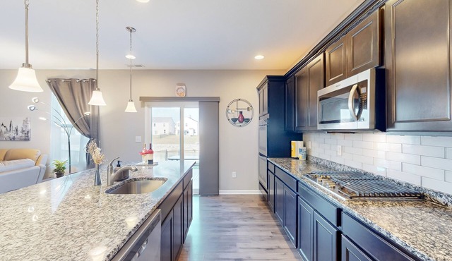 Spacious & modern home with office, enclosed backyard, & W/D - dog-friendly