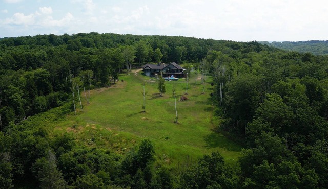 Spacious modern mountain style home with beautiful western views in Corning, NY