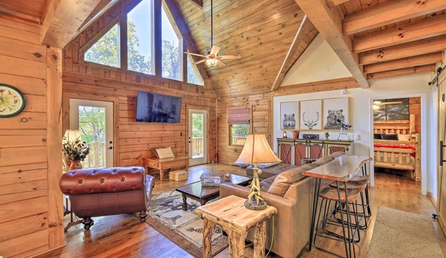 Spacious Mouth of Wilson Cabin Near New River