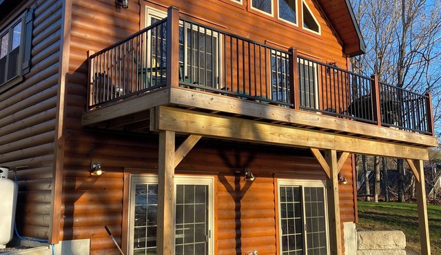 Spacious North Pond Lakefront Retreat - Sleeps 20 - Belgrade Lakes Region